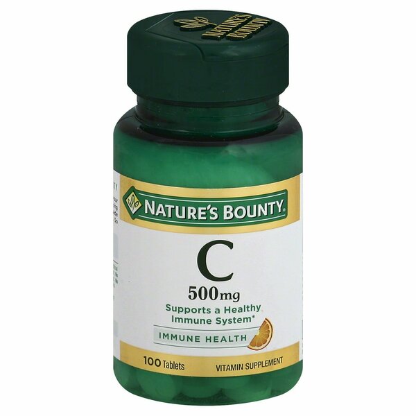 Natures Bounty Vitamin C 500, 100PK 125607